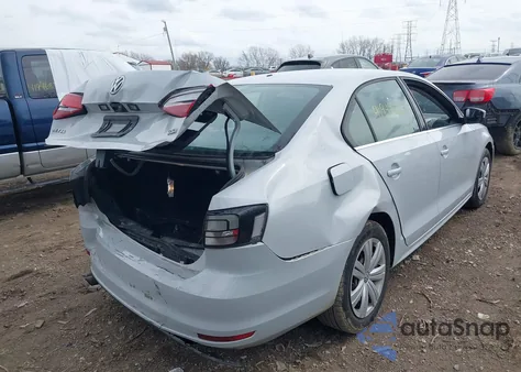 2017 Volkswagen Jetta 1.4T S from USA, damaged, VIN 3VW2B7AJ3HM384428